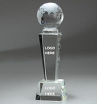 Eiffel 3d laser crystal award