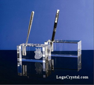 K9 Optic Crystal Pen Holders