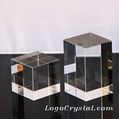 70 mm cubo espacios en blanco cristalinos, espacios en blanco de 80mm K9 cristal, chapas de vidrio óptico