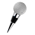 laser engraved crystal golf wine stopper