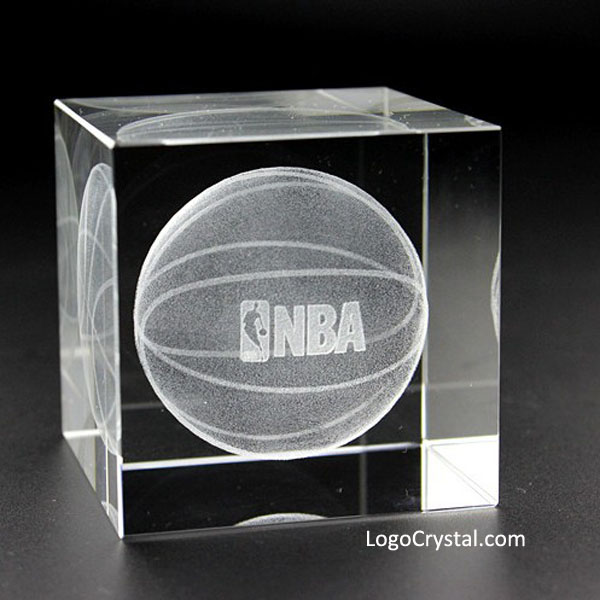 3D-Laser geätzte Sportsouvenirs, 3D-Lasergravur-Basketballtrophäen