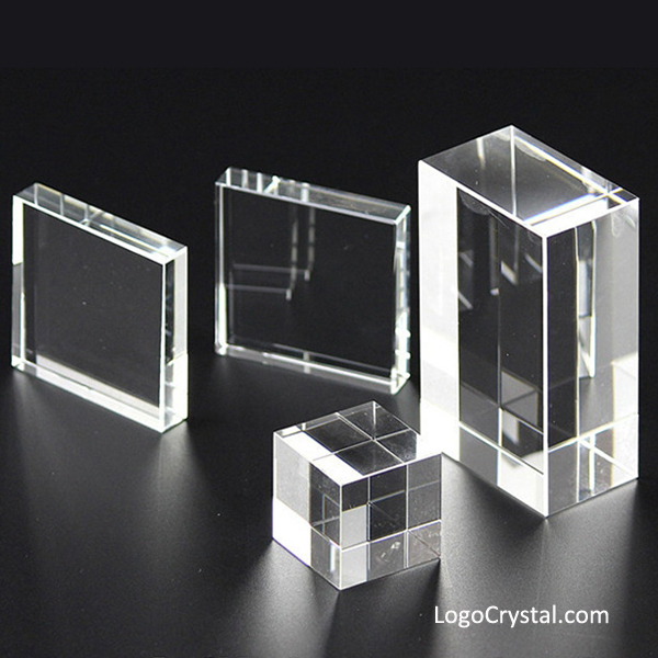 K9 Crystal Blanks, bloques de cristal óptico, cubos de cristal en blanco.